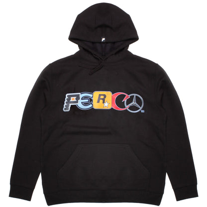 LOGOS BLACK HOODIE