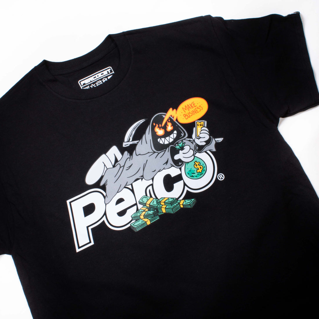 T-SHIRT GR MONEY NOIR