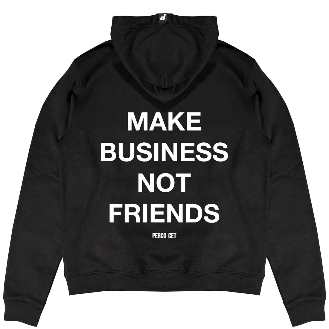 SWEAT À CAPUCHE BUSINESS NOIR
