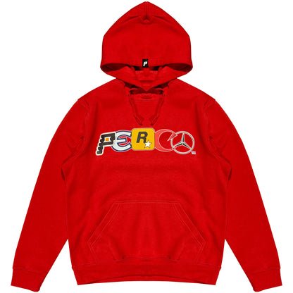 LOGOS RED HOODIE