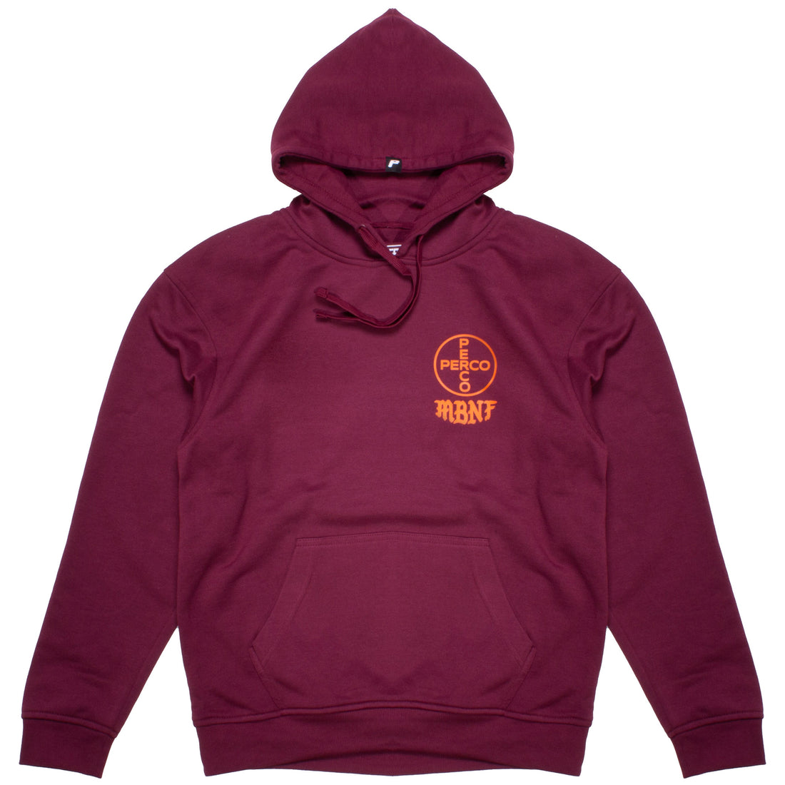 Sweat à capuche bordeaux MBNF