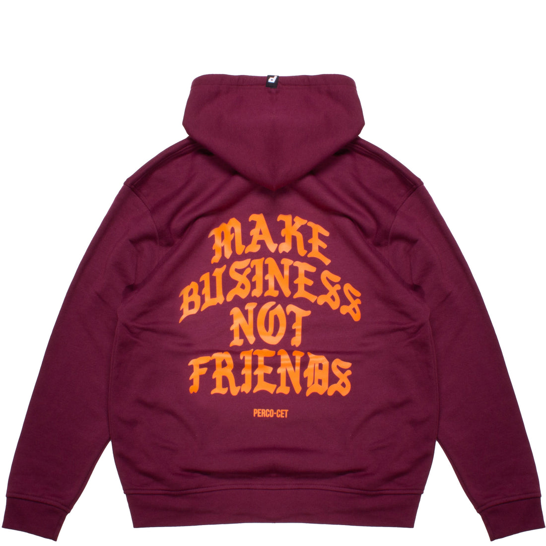 Sweat à capuche bordeaux MBNF