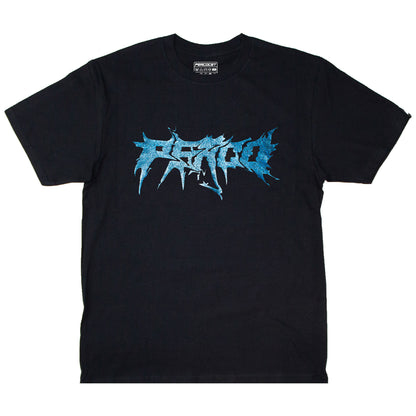 BLUE METAL TEE BLACK