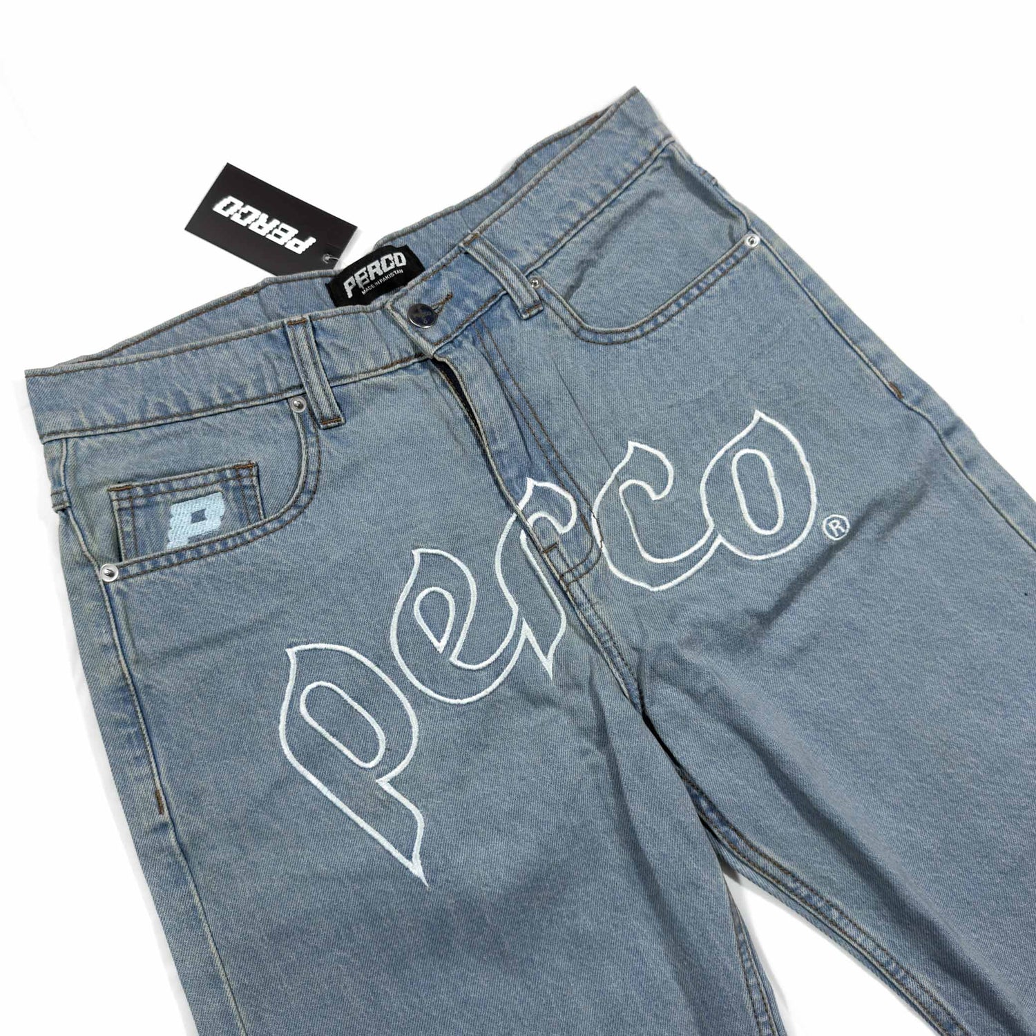 DENIM LIGHT JORT