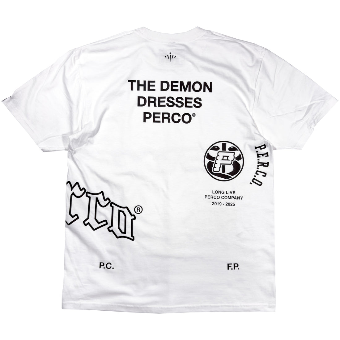 LE T-SHIRT DÉMON BLANC